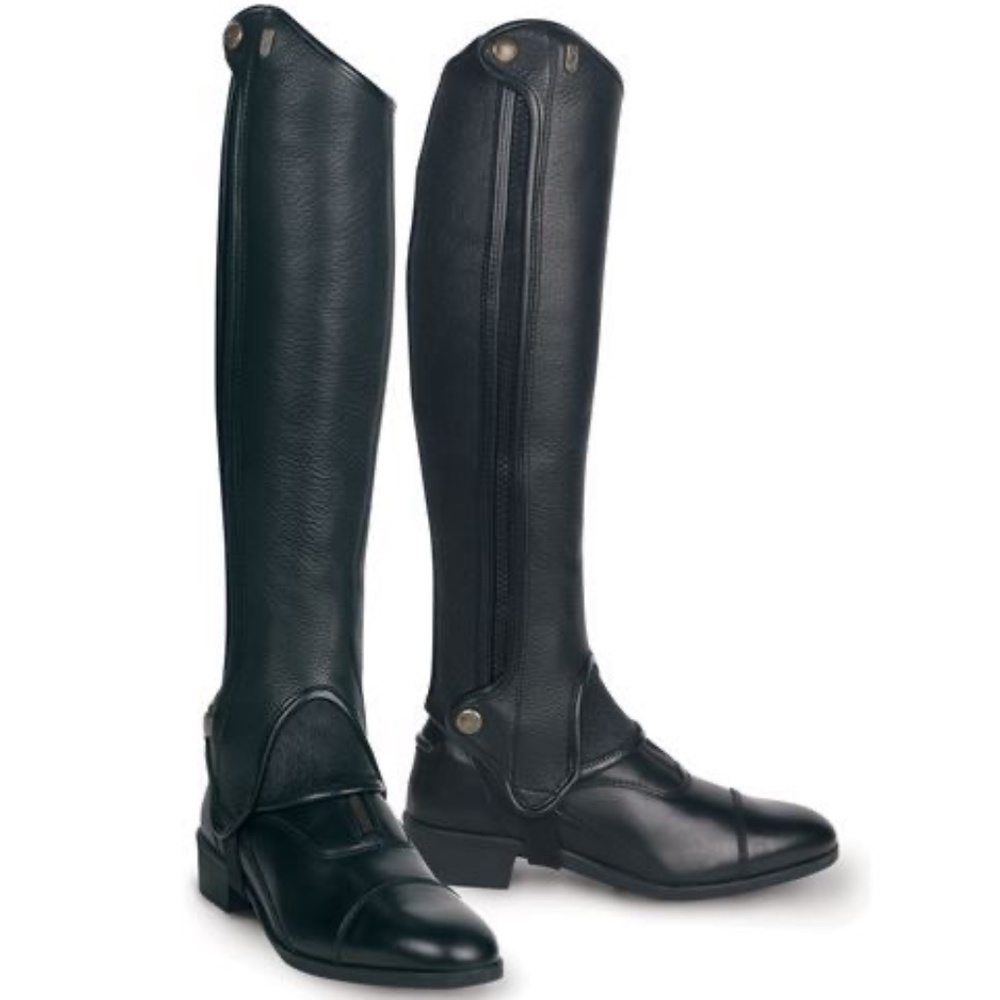 Tredstep Deluxe Half Chaps - Black